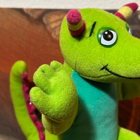 Rare 1997 VINTAGE SCHOLASTIC LIZ STUFFED PLUSH FROM THE MAGIC SCHOOL BUS SERIES - Picture 6 of 13